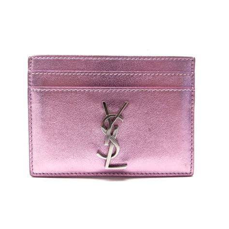 porte carte yves saint laurent prix|saint laurent card holders.